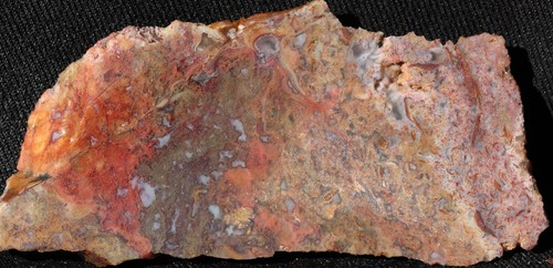A277 ~ 1.7oz Losa Gruesa Multicolor Musgo Ágata ~ México - Imagen 7 de 8
