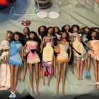 Lot Of 15  Vintage  Barbie Size Indian Dolls All In Outfits Some Missing Shoes