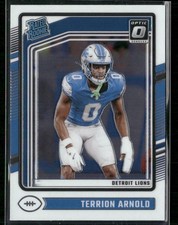 Terrion Arnold 2024 Donruss Optic Rated Rookie #290 Detroit Lions