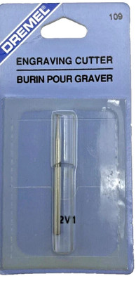 GENUINE Dremel 109 Small Engraving Cutter 3/32'' Shank - New Sealed