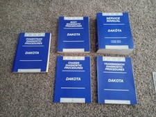 2002 Dodge Dakota Factory Service Manual Set ? 5 Books OEM Dealership