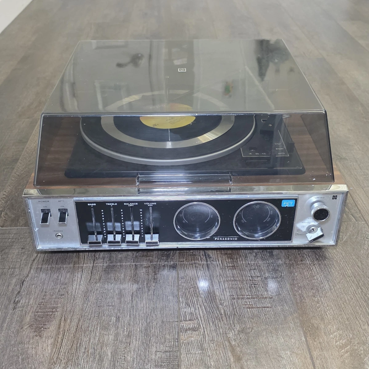 Panasonic 33.3RPM Home Audio Record Players & Turntables for sale