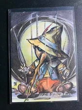 New Bee Studio Dark Fairy Tales Pinocchio 1/1 Origin Sketch Card by Melike Acar