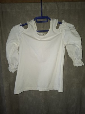 Damen Trachten Shirt Fa. Distler Gr. 36 Weiß