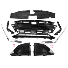 For 23-24 Nissan Altima SL/SV Bumper Grille Chrome Molding Trim Fog Light Cover