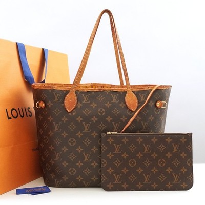 LOUIS VUITTON LV Monogram Neverfull MM M40995 Tasche SF1144 mit Etui Auth #58...