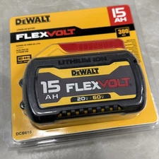 DeWalt DCB615 FLEXVOLT 20V/60V MAX 15Ah Lithium-Ion Battery BRAND NEW GENUINE