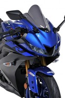 Yamaha YZF 125 R 19/22 Windschutzscheibe Aeromax Ermax Klar Schwarz 0702Y88