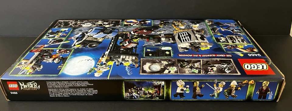 LEGO Monster Fighters: Crazy Scientist & His Monster (9466)-NUEVO/CAJA SELLADA Foto 4 de 4