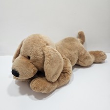 Gund Fetchit 13147 Tan Light Brown Puppy Dog Stuffed 20" Plush Ripped Ear 