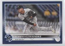 2022 Topps Series 1 Royal Blue Elieser Hernandez #9 0rl8