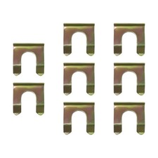 8 Pcs Metal Brake Hose Retainer U Shaped Brake Hose Clips Replacement Brake ...