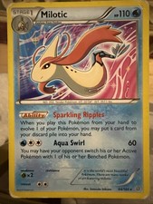 Pokémon TCG Milotic 44/160 Regular Card XY Primal Clash Damaged