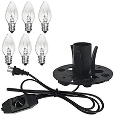 Himalayan Salt Lamp Cord, Dimmer Switch,Christmas Bulb,Salt Lamp Cord with Di...