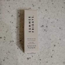 Summer Fridays Dream Lip Oil Rose Bud 0.15 oz BRAND NEW‼️‼️