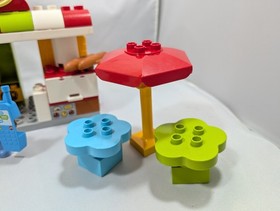 LEGO DUPLO 10834 My Town Pizzeria INCOMPLETE - Extras Added