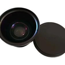 Canon WC-DC58N 0.7x Wide Angle Converter Lens 58mm w/ Lens Cap
