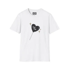 Black Lollipop Cutie -Hand Drawn Art | Aesthetic Graphic Tee | Unisex Streetwear
