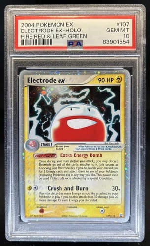 2004 Pokemon EX FireRed & LeafGreen Electrode #107/112 PSA 10 GEM MINT