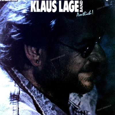 Klaus Lage Band - Amtlich! LP 1987 (VG+/VG+) '*