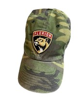 Florida Panthers NHL Official Camo Adjustable Cap 47 Brand OSFA Adjustable