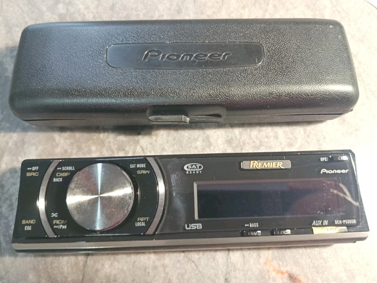 Pioneer DEH-P500UB CD Player In Dash Receiver for sale online | eBay