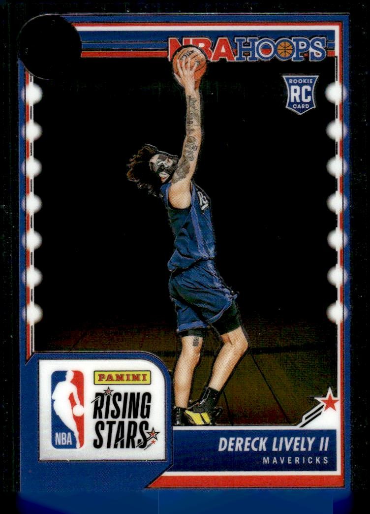 Dereck Lively II #291 2023-24 Hoops Premium Stock