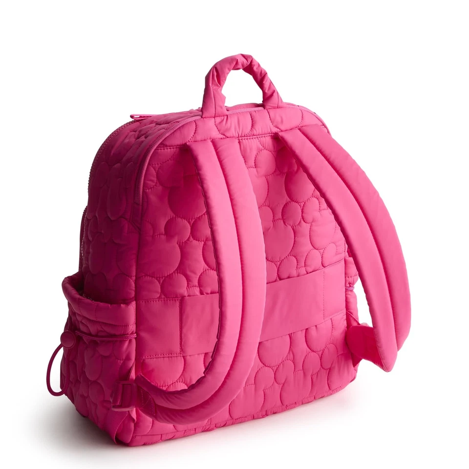 Mochila Vera Bradley Mujer Disney Peso Pluma Bancroft, Rosa Remolacha, En... Foto 2 de 4