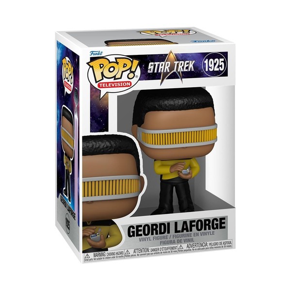 Funko Pop! Tv: Star Trek The Next Generation - Geordi La Forge Goodies Officie-image