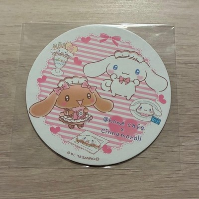 Sanrio Cinnamoroll Mocca Coaster   AtHome Cafe Collab, Used, OPP