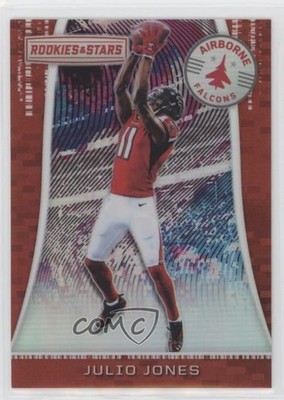 2018 Panini Rookies & Stars Airborne Red 4/99 Julio Jones #AIR-18 fm1