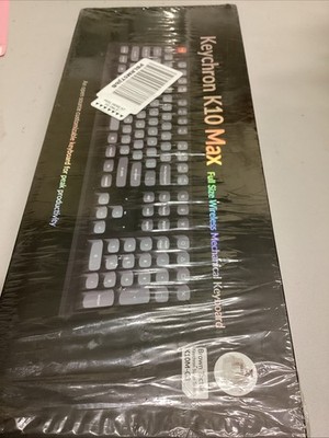 Keychron K10 Max Wireless Mechanical Keyboard - Black (Brown Tactile )