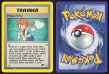 Pokemon TCG | Misty's Wish 108/132 | Gym Challenge Rare | Lightly Played