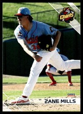 2024 Zane Mills Choice Minor League Rookie Peoria Chiefs Cardinals