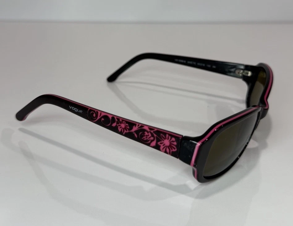 Vintage Vogue‎ Sunglasses Black Blue Keico W44 Alta Moda Eyewear Vogue Black Black Sunglasses for Women for sale | eBay main image 4