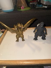 2005 Trendmasters Godzilla King Ghidorah Vintage Collectible Figures Toys Game