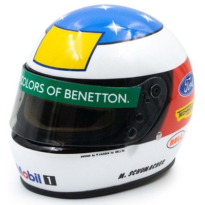 Michael Schumacher Helmet First F1 GP Victory Spa 1992 1:2