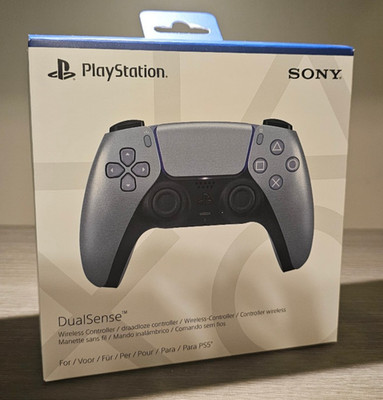 original Sony Playstation 5 PS5 Controller Dualsense Sterling Silver NEU OVP