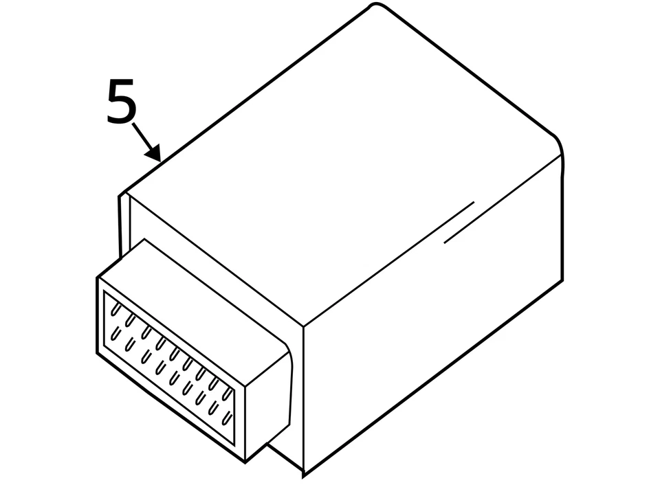 2007-2011 Bmw X5 Headlight Ballast Head Light QWV74 - Image 4 of 4