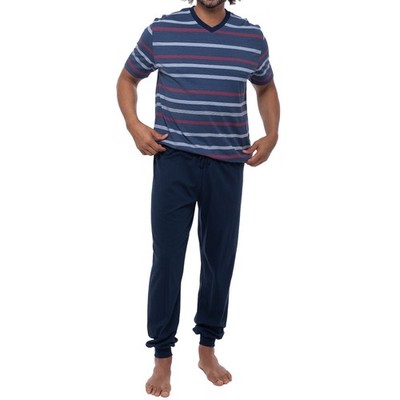 AMMANN - Night & Home Cotton - Herren - Schlafanzug - Nachtwäsche - Kurzarm - 10