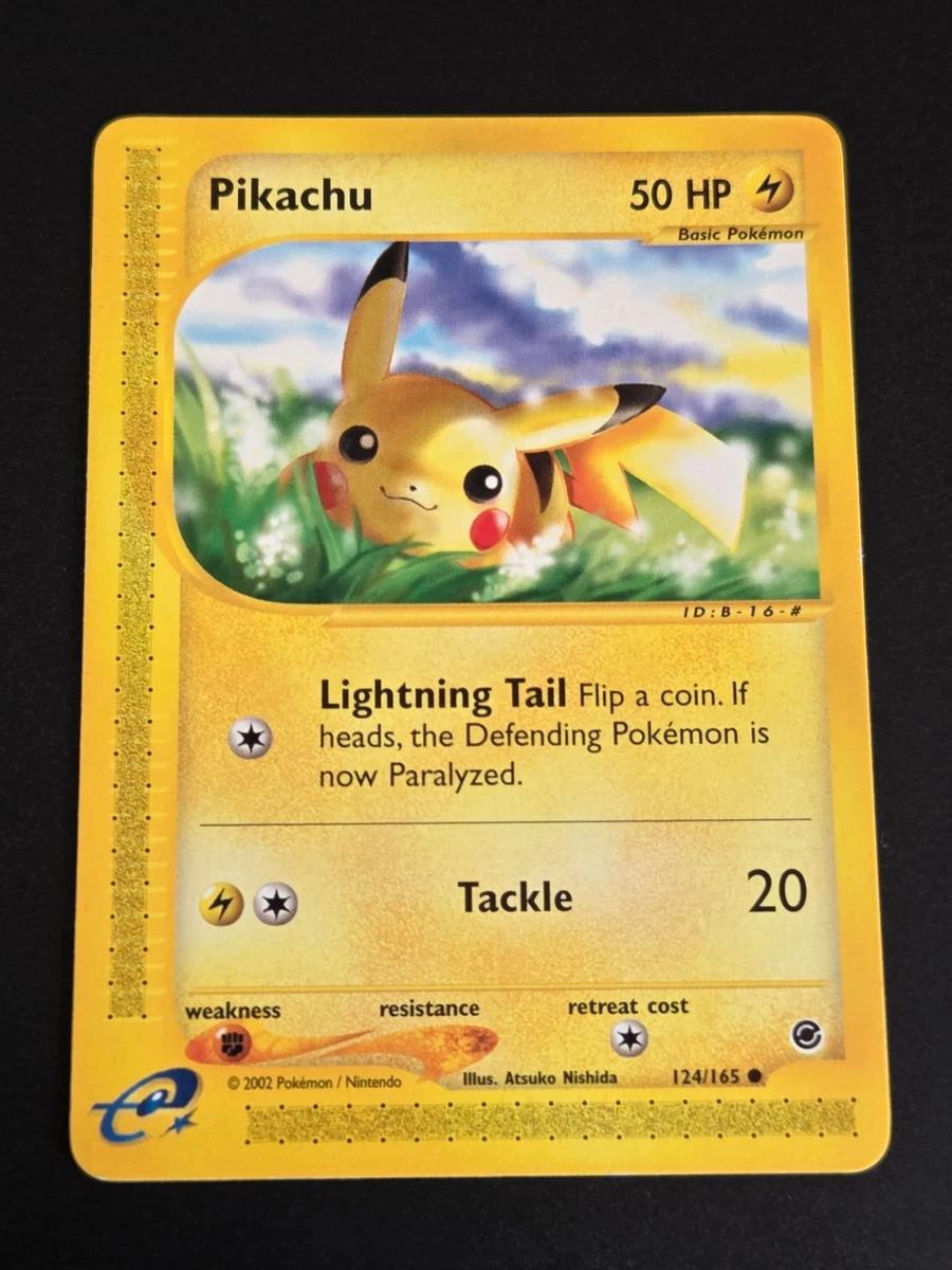 Pokémon Pikachu Pokémon TCG Expedition Base Set Individual