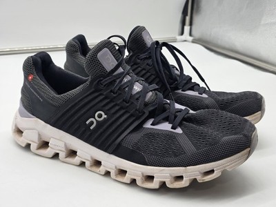 On Cloudswift Shoes Womens Size 10 Black Mesh Running Sneakers CloudTec Athletic