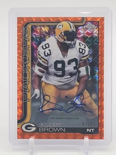 2025 Topps Chrome Gilbert Brown Base (RAW)