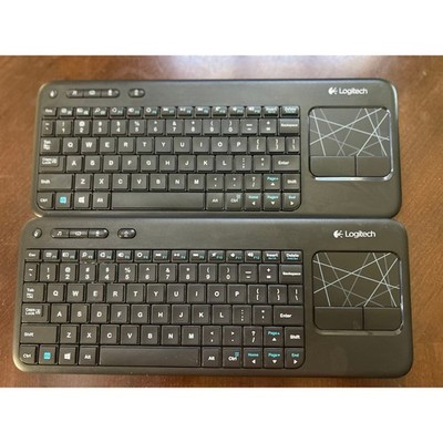 Logitech - Set of Two Logitech K400r Wireless Keyboards