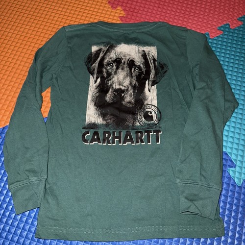 Boys Carhartt Long Sleeve Shirt Size 6 - Picture 3 of 3