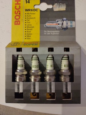 Bosch Zündkerzen WR6 DC Universal NOS Oldtimer Youngtimer WR6DC