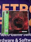 Mortal Kombat Trilogy Sony PlayStation 1 PS1 1996 Greatest Hits
