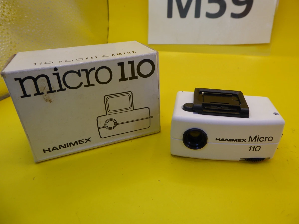Appareil Photo Vintage Hanimex Mini 218 - Format 110 - Années 1970 - Testé