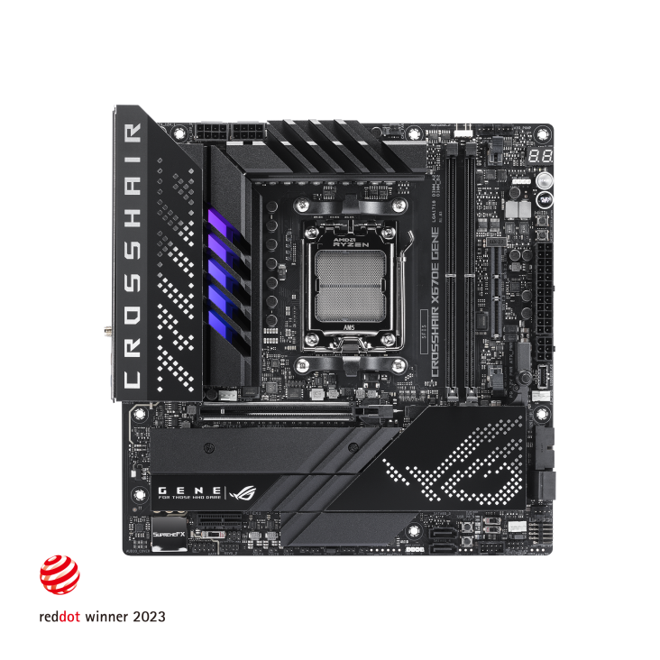 ASUS ROG CROSSHAIR X670E GENE AMD X670 Socket AM5 Micro ATX DDR5 