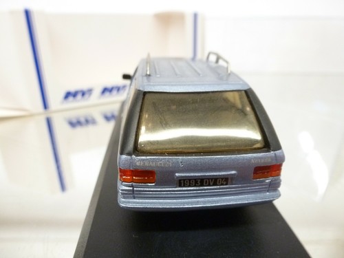 DUVI MINIATURES RENAULT 21 ESTATE - BLUE METALLIC 1:43 - VERY GOOD IN BOX - Imagen 5 de 9